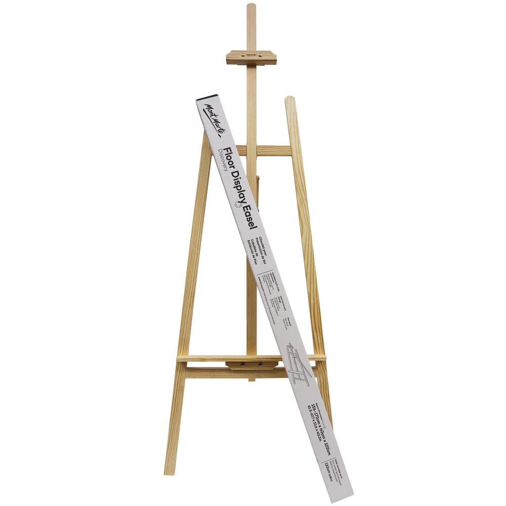 Floor Display Easel Pine Discovery 172cm